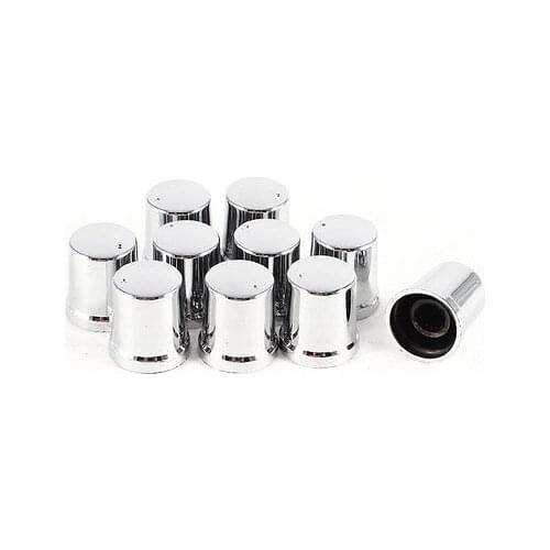 17mm x 15mm Plastic Potentiometer Rotary Switch Volume Knob Cap 10 Pcs
