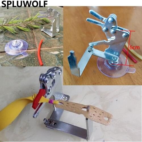 Portable Archery Bow Slingshot Flat Rubber Tool Assistant Band Slingshot Catapult Hunting Accessories Rubber Binding Assistant