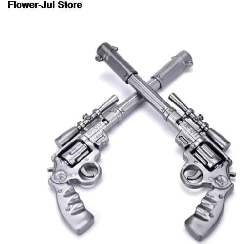 1 Pcs Roscoe Fiveshooter Gun Ballpoint Pen Novelty Stationery Cute Funny Kawaii Pens Canetas Rollerball Pen School Supplies