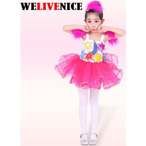 2017 ChildrenS Latin Dance 4 Pieces Girls Salsa Dress Kids Latin Dresses #62744