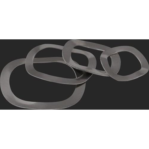 304 Stainless Steel Three Crest Washer Wave Washer Wave Spring Washer Elastic Washer M3-m41 30PCS