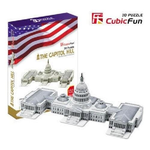 3D models toy paper model jigsaw game United States Capitol mc074 freeshipping