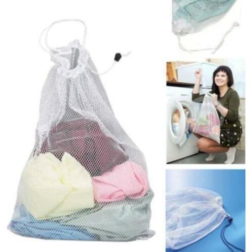 4 Size Washing Laundry bag Clothing Care Foldable Protection Net Filter Underwear Bra Socks Underwear Washing Machine Clothes