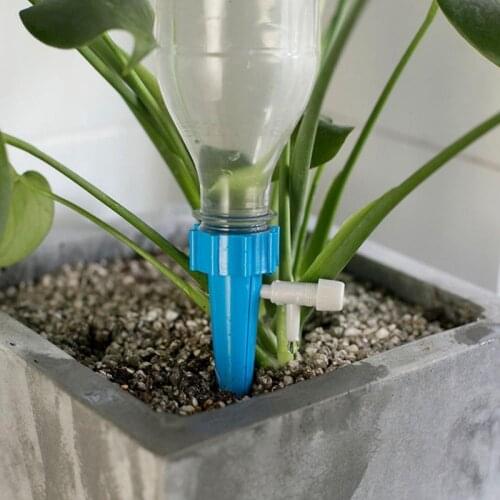 6/12pcs Auto Drip Irrigation Watering System Watering Spike Garden Plants Flower Automatic Watering Irrigation Device Household