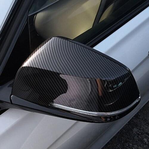 Car Styling For BMW 1/2/3/4 Series 3GT X1 F30 F34 E84 F32 F20 Door Rearview Mirror Decorative Frame Cover Trim Stickers