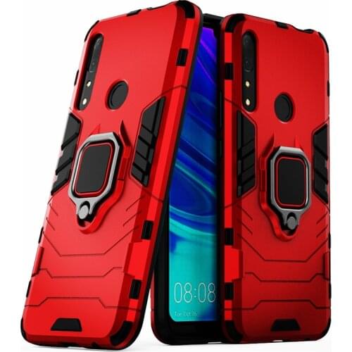 For Huawei Honor 9X Premium Case Shockproof Ring Stand Bumper Silicone + PC Phone Back Cover For Honor 9X Global Honor9X 9 X