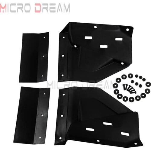 1 Set Black UTV Front Fender Mud Flaps Kit 2879938 For Polaris RZR XP 1000 XP4 1000 S 900 2014 2015 XC 900 2015 RZR 4 900 2016