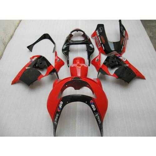 ABS plastic full Fairing kits fit for Kawasaki ZX-9R 1998 1999 NINJA zx9r 98 99 red black bodywork fairings set TR39