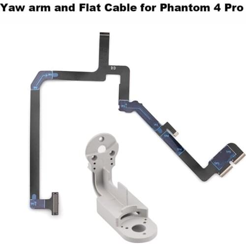 Ribbon Flat Cable Flex Flexible Wire Yaw Arm Bracket for DJI Phantom 4 Pro Drone Gimbal Camera Repairing Spare Parts