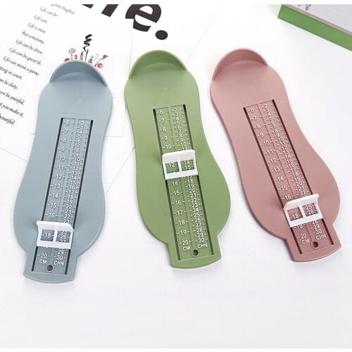 LazyChild Baby Foot Ruler Kids Foot Length Measuring Device Child Shoes Calculator For Chikdren Infant Shoes Fittings Gauge Tool