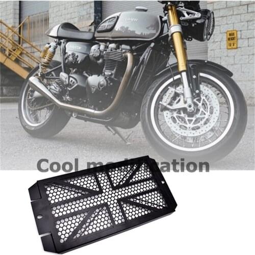 Modification Parts/water Tank Radiator Protective Cover for Street Twin Bonneville T120 T100 Bobber and Speedmaster