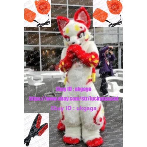 3-D Eyes Fursuit Fullsuit Teen Costumes Child Full Furry Suit Costume Furries Anime Digitigrade Bent Legs Angel Dragon