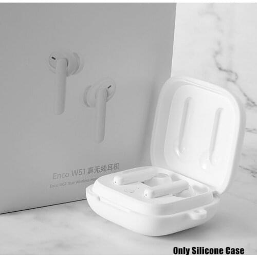 Dustproof Silicone Protective Case Full Earphone Cover for oppO ENCO W51 Headset J2HC