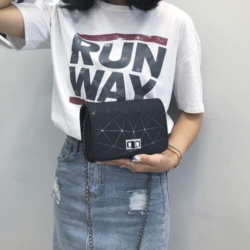 Fairy Package 2021New Joker Han Edition Worn Ins Super Fire One Shoulder Chain Lock Small Package