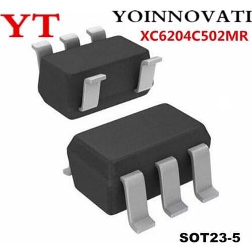10PCS XC6204C502 XC6204C502MR IC SOT23-5