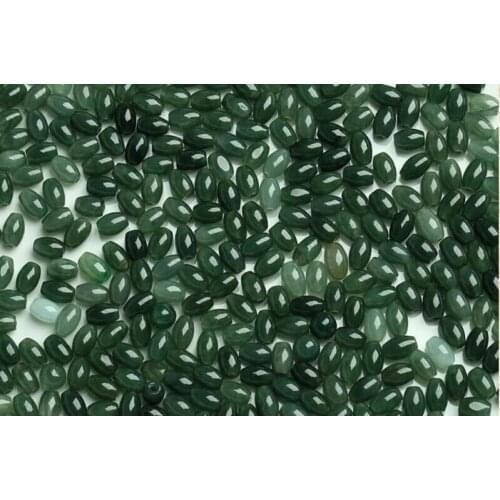 20 pcs Excellent Chinese 100% Natural /Jadeite Lucky Loose Beads