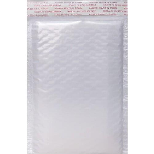 50 PCS/set Courier Self Seal Envelope Bags Lined Poly Foam Bubble Mailers Padded Mailing Bag Waterproof Courier Parcel Bags