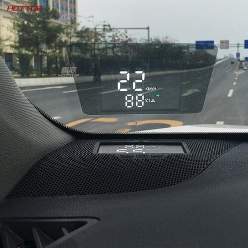 ABS Black Head Up Display For Toyota Highlander 2015-2019