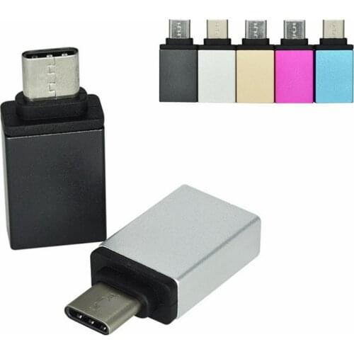 OTG Type-C/USB OTG Adapter USB Type C for Xiaomi Huawei Samsung S9 Typec Adaptador USB Tipo C Type-c To USB 3.0 OTG Adapter