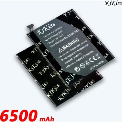 KiKiss 6500mAh C11P1502 Tablet PC Battery For ASUS ZenPad 10 Z300C Z300M Z300CG Z300CL P023 P021(Z300CG) P01T 10.1 + Tool