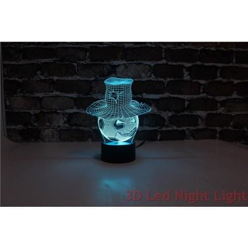 Free Shipping Hot Seller Football Memorabilia 3D Led Meeting Room Kid Christmas Gift Night Lamp with FCC Certificate YJM-2919