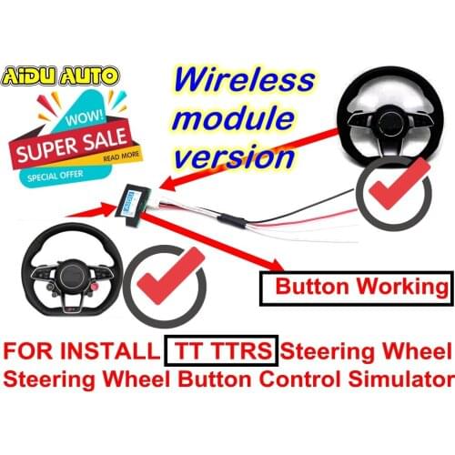 For VW MQB GOLF 7 Audi A3 A4 A5 A6 A7 Q5 Sport TT TTRS R8 Steering Wheel Start Switch Driving Mode Switch Simulator