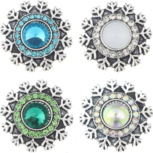 JaynaLee 18-20mm Metal Ginger Snap Button Fit Ginger Snaps Bracelets Jewelry for women men gifts GJS4970