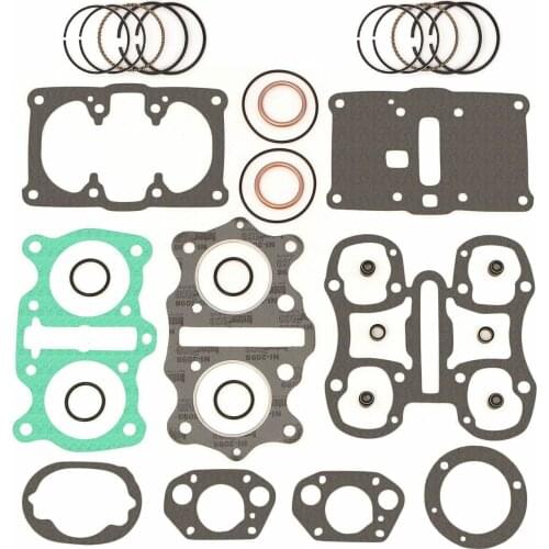 Top End Engine Rebuild Kit - Gaskets & Piston Rings - Honda CB350K CL350 SL350