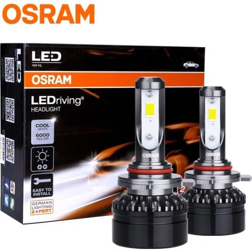 OSRAM H7 lampada led H1 h4 LED far 9012 HIR2 HB2 H11 h7 led 6000K White Headlights car accessories fog lamp car bulb auto light