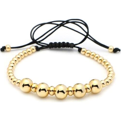 Mestylish Fashion Simple Beaded Braided Bracelet 4 Color Handmade Men Women Holiday Gifts Pulseira