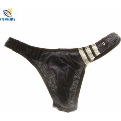 Bikini 2017 Mens Cotton Sexy Briefs G-string Thong Tanga Exotic Jocks Breathable Gay Men Underwear Jockstraps Brave Person