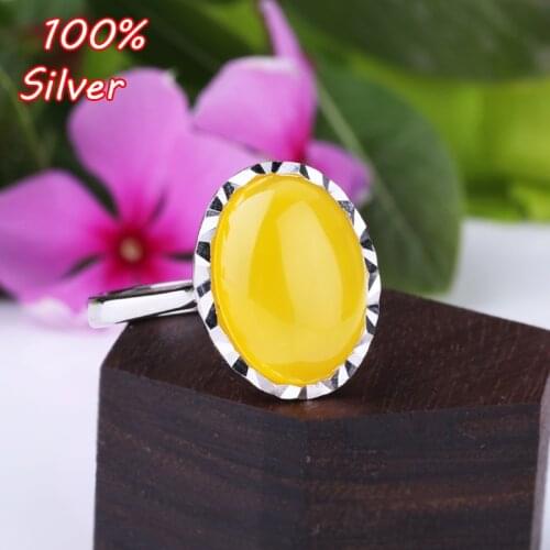 925 Sterling Silver Color Rings Setting With 13*16MM Cabochon Base for Women Handmade Jewelry Setting Ring Blank Nice Gift