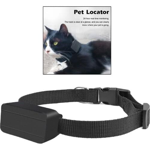 Anti-lost Pet Collar GSM GPRS GPS Tracker for Dogs Cats Cattle Sheep Tracking Locator Positioner Device USB Rechargeable