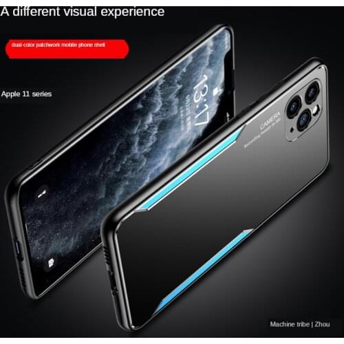 Luxury Fashion Shockproof Bumper For IPhone X XS XR 11 Pro Max Soft Funda Coque Phone Case For iPhone 6 6s 7 8 Plus Metal Cover