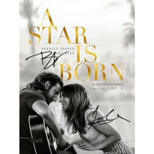 A STAR IS BORN Movie Signed Art print Silk poster Home Wall Decor