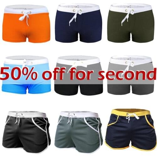 2021 Men Summer Shorts New Fashion Quick Dry Clothing Casual Elastic Drawstring Pockets Trunks Beach Swim Comfy Surfing Shorts