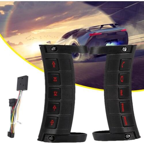 Luminous Universal Car Steering Wheel Button Remote Control For GPS Navigation DVD 2 Din Android Wireless Remote Control