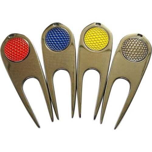 Golf golf fork golf fork zinc alloy golf green fork