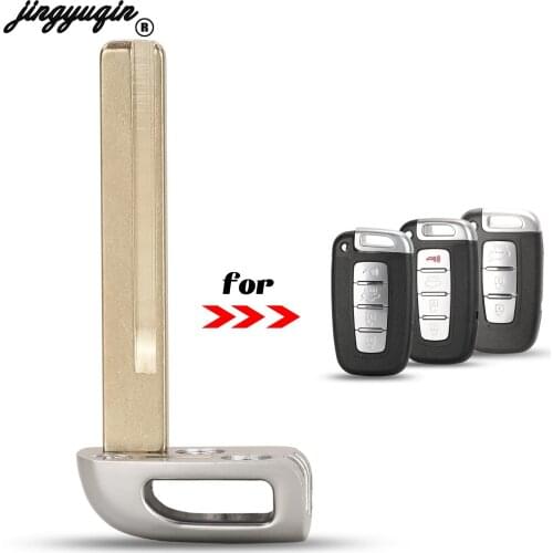 Jingyuqin Replacement Remote Key Blade For Kia For Hyundai Veloster 2012 2013 2014 2015 Fob Uncut Car Key Blade