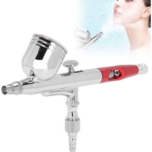 0.3mm Mini Air Compressor Kit Airbrush Spray Gun Airbrush Sprayer Accessory for Scalp Tattoo Cake Decoration Nail Art Equipment