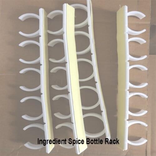 2/4 Pcs Wall Mount Ingredient Spice Bottle Rack