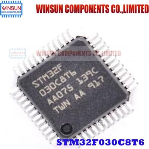 5PCS/LOT STM32F030C8T6 LQFP48 32F030C8T6 Brand New Original