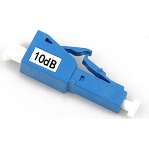 5PCS/pack, LC 10db Fiber Optical Attenuator LC/UPC Female to Male fiber optic