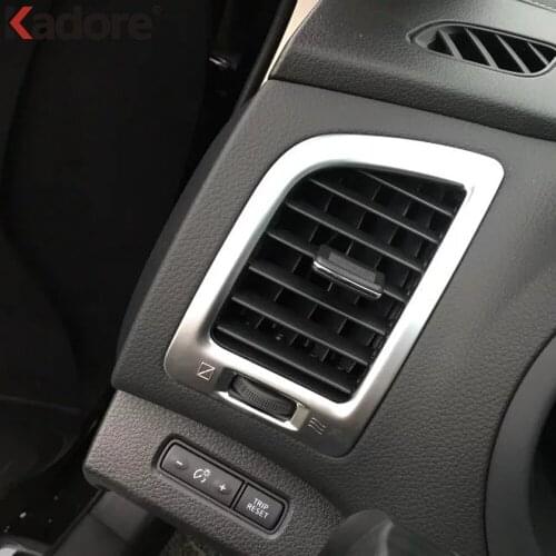 For Nissan Teana Altima 2013-2015 2016 2017 Interior ABS Matte Side Air Conditioning AC Outlet Vent Car Accessories Cover Trims