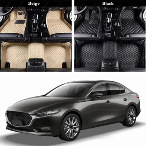 Car Floor Mat for Mazda Atenza Mx-5 Cx-3 Cx-5 Cx-7 Cx-8 Cx-9 3 5 6 8 Custom Auto Foot Pads Carpet Cover Car Floor Foot Mats