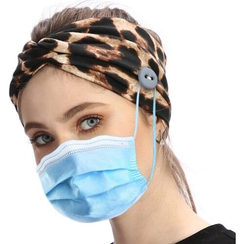 Leopard Print Bandage Snakeskin Hairbands With Bottom Knot Bandana Wide Headbands Cotton Elastic Hair Accessories Women Headwrap