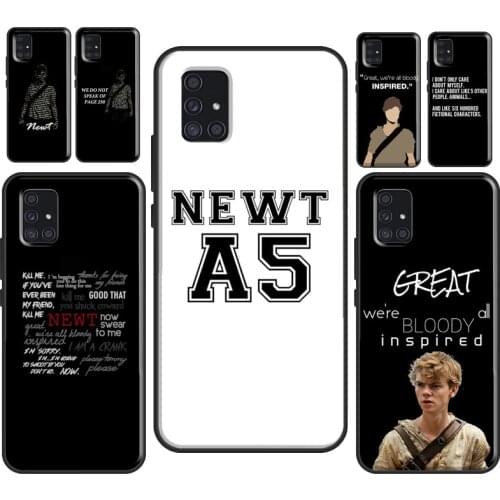 The Maze Runner Qoutes For Samsung A52 A12 A32 A72 A01 A02S A20e A21S A10 A30 A50 A70 A11 A31 A51 A71 Phone Case