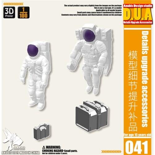 Gundam Gnacu Maintenance scene Astronaut Repairman Action figure Assemble Model Toys