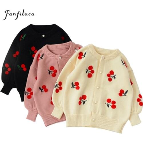Кардиганы для девочек Fanfiluca China At AliExpress