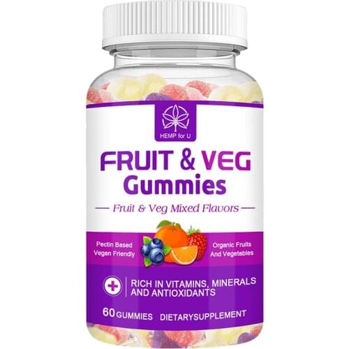 HFU Fruit and Vegtable Flavors Rich in Vitamins Formulated for Weight Control Cleanse & Detox Healthy Alternative